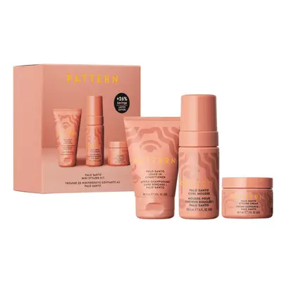 pattern palo santo leave in set