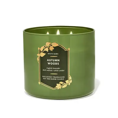 Bath & Body Works Autumn Woods 3-Wick Candle