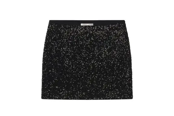 Frame Sequin Mini Skirt