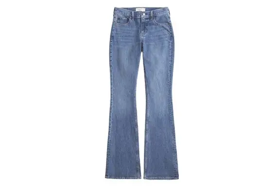 Abercrombie & Fitch Mid-Rise Bootcut Jean