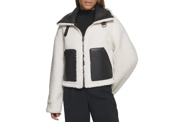 Amazon Leviâs Reversible Sherpa and Leather Jacket