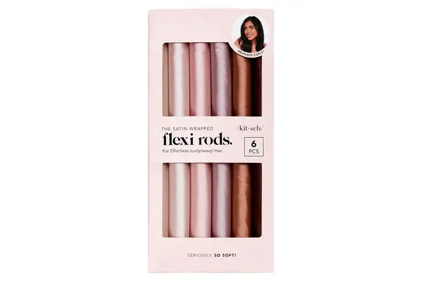 Kitsch Satin-Wrapped Flexi Rods
