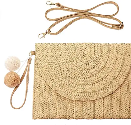 Frienda Straw Shoulder Bag