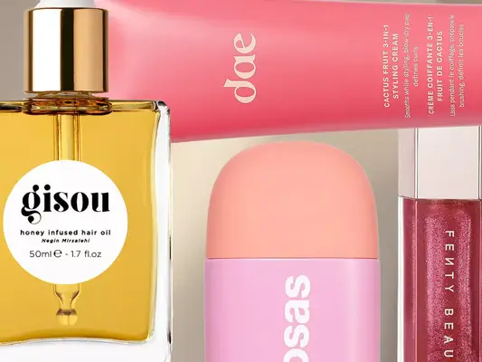 A selection of products from woman-owned brands