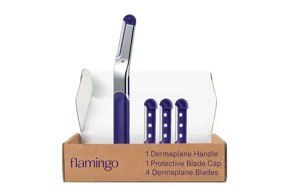 Amazon Flamingo Dermaplane Razor Kit
