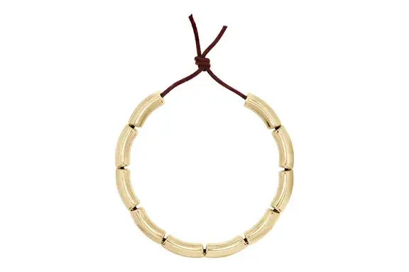 Shashi Una Necklace in Gold