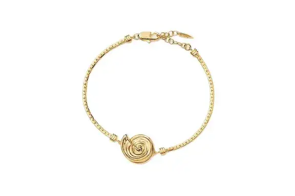 Missoma Spiral Cobra Chain Bracelet