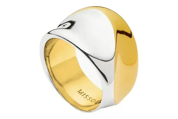 Missoma Sculptural Molten Statement Ring