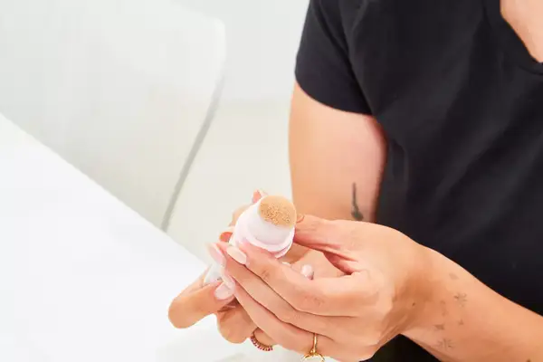 Close-up of a person