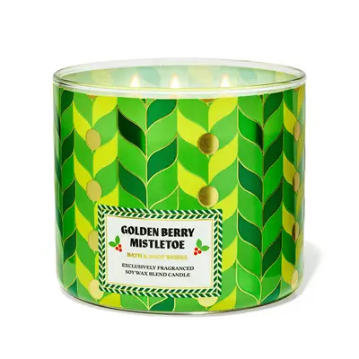 Bath & Body Works Golden Berry Mistletoe