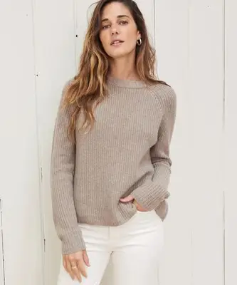 Fisherman Sweater Undyed Stone